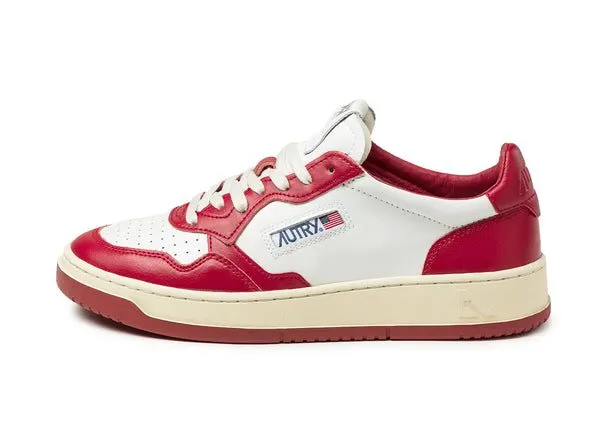 Autry Medalist White / Red (AULMWB02)