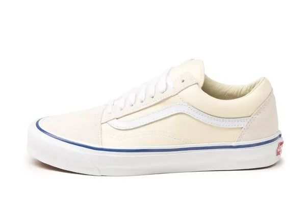 Vans Vault OG Old Skool LX “Suede / Canvas” Classic White / True White (VN0A4P3X6381)