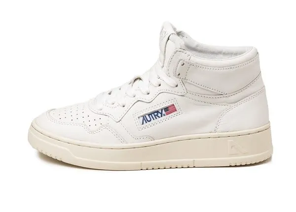 Autry Medalist Mid Goat / Goat White (AUMMGG04)