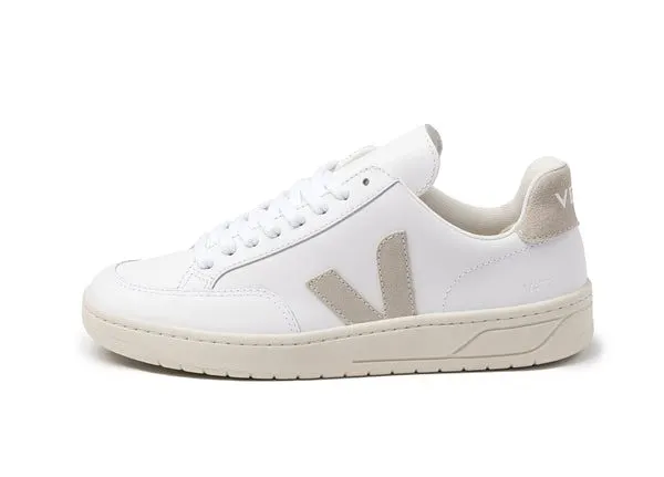 Veja V-12 Leather W Extra White / Sable (XD0202335A)