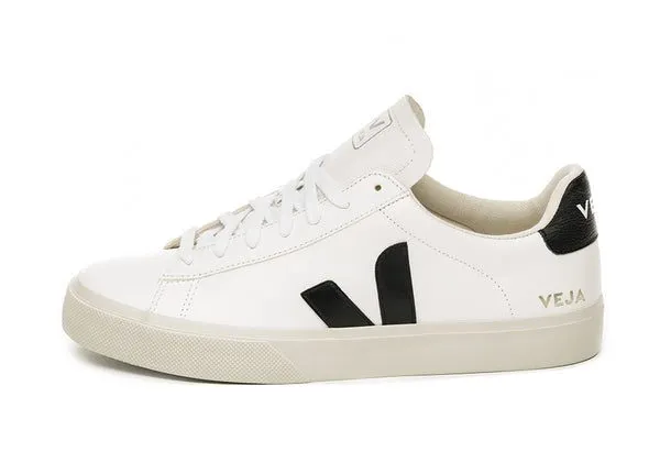 Veja Campo Chromefree Leather W White / Black (CP0501537A)