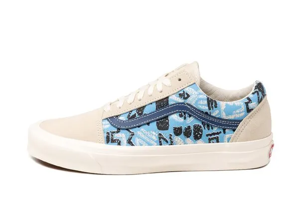 Vans Vault OG Old Skool LX Aztec / White Cap Gray (VN0A4P3X92N1)