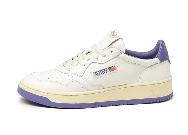 Autry Medalist White / Purple (AULMBB47)
