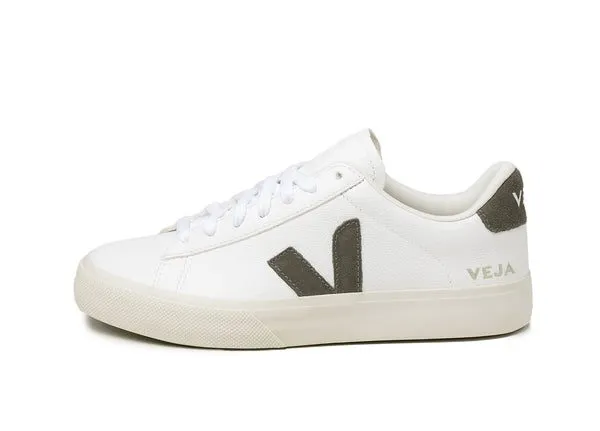 Veja Campo Chromefree Leather W Extra White / Kaki (CP0502347A)