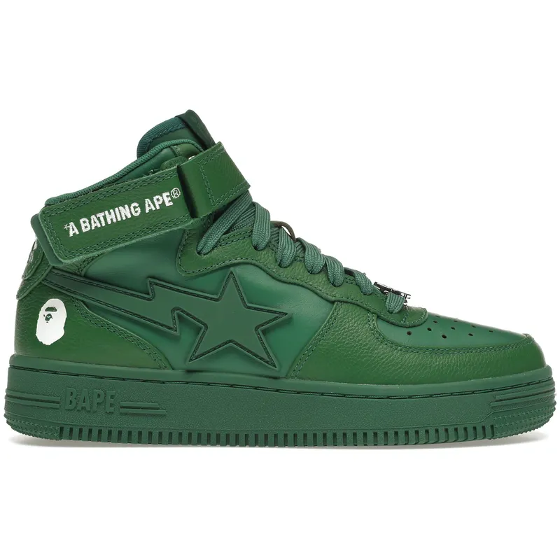 A Bathing Ape Bape Sta MI Green (001FWH701003_GRN_A)