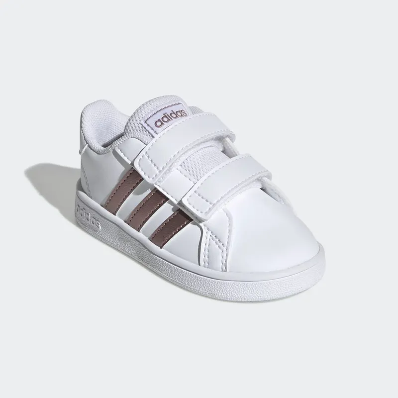 adidas Grand Court Cloud White / Copper Met. / Light Granite (EF0116)