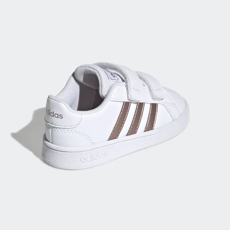 adidas Grand Court Cloud White / Copper Met. / Light Granite (EF0116)