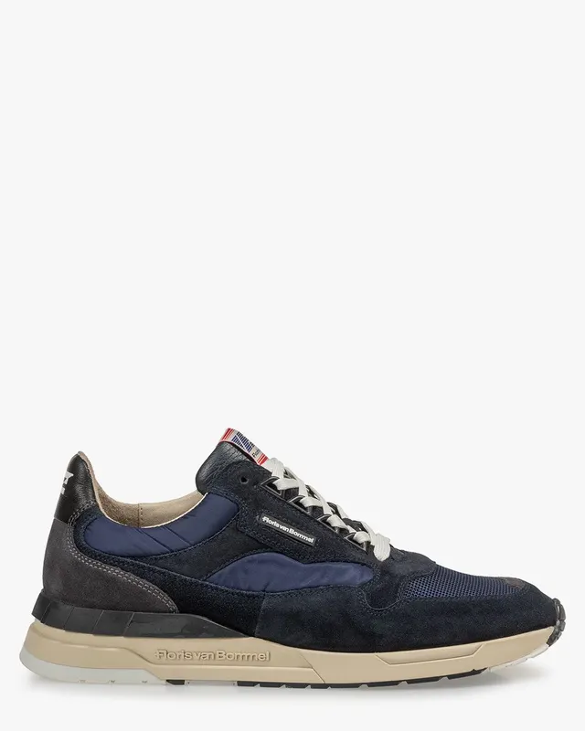 Floris van Bommel De Runner 01.34 Donkerblauw (SFM-10119-41-03)