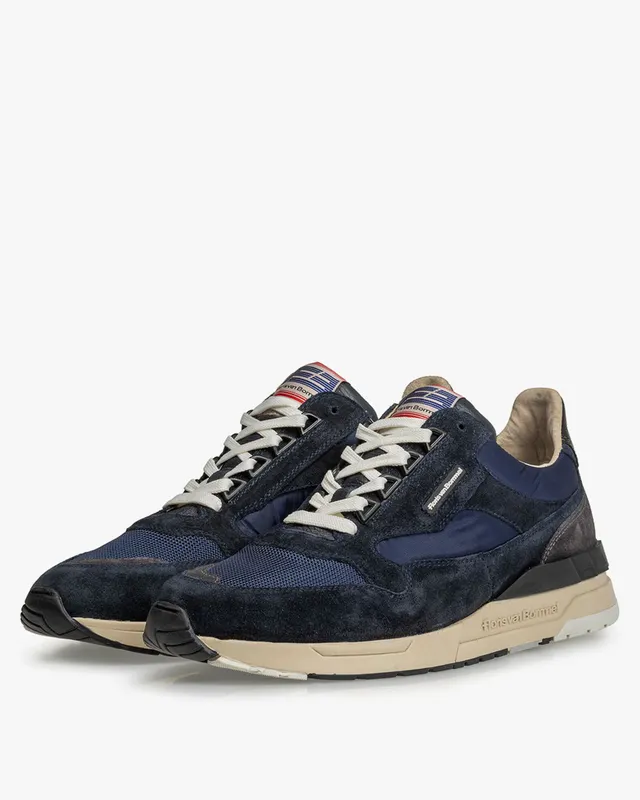 Floris van Bommel De Runner 01.34 Donkerblauw (SFM-10119-41-03)