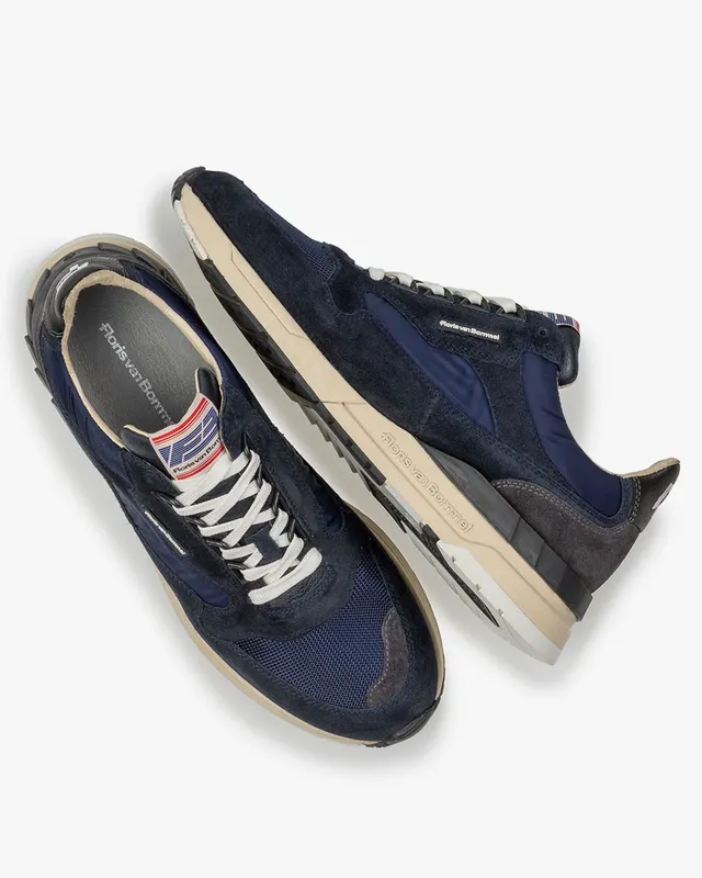 Floris van Bommel De Runner 01.34 Donkerblauw (SFM-10119-41-03)