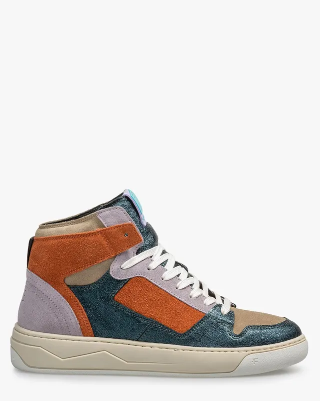 Floris van Bommel Iggi Wedge 01.02 Groen/Oranje (SFW-10077-50-01)
