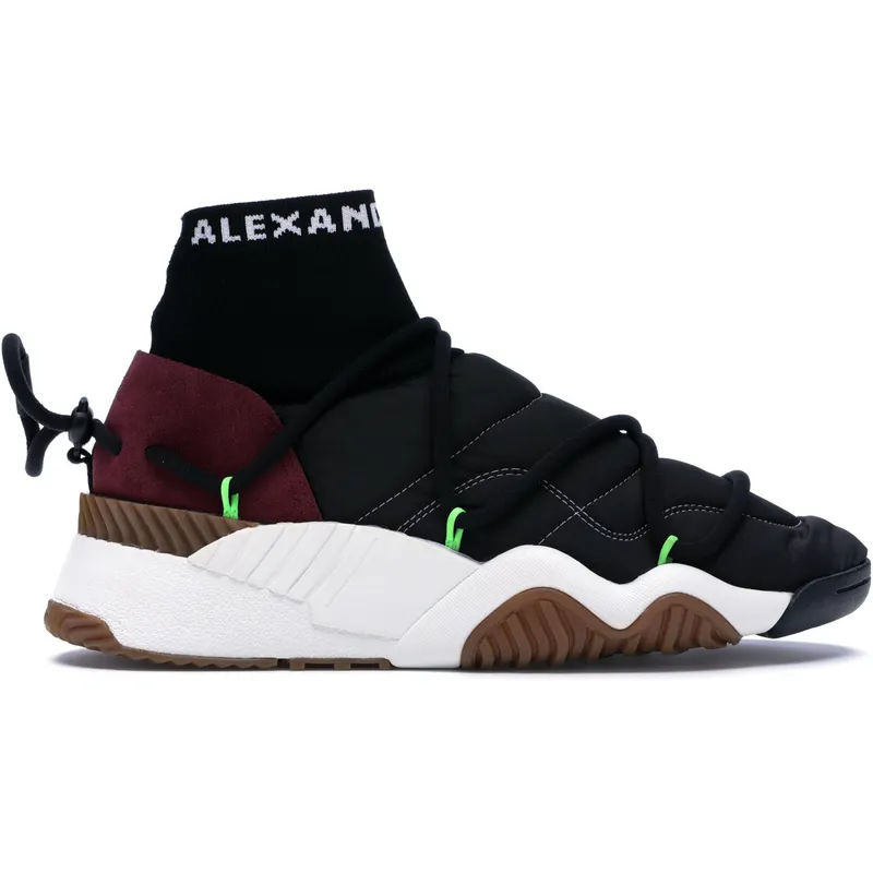 adidas AW Puff Trainer Alexander Wang Core Black Solar Green (DB2614)
