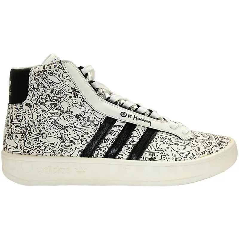 adidas Adicolor Hi BK.2 Keith Haring White Black (562891)