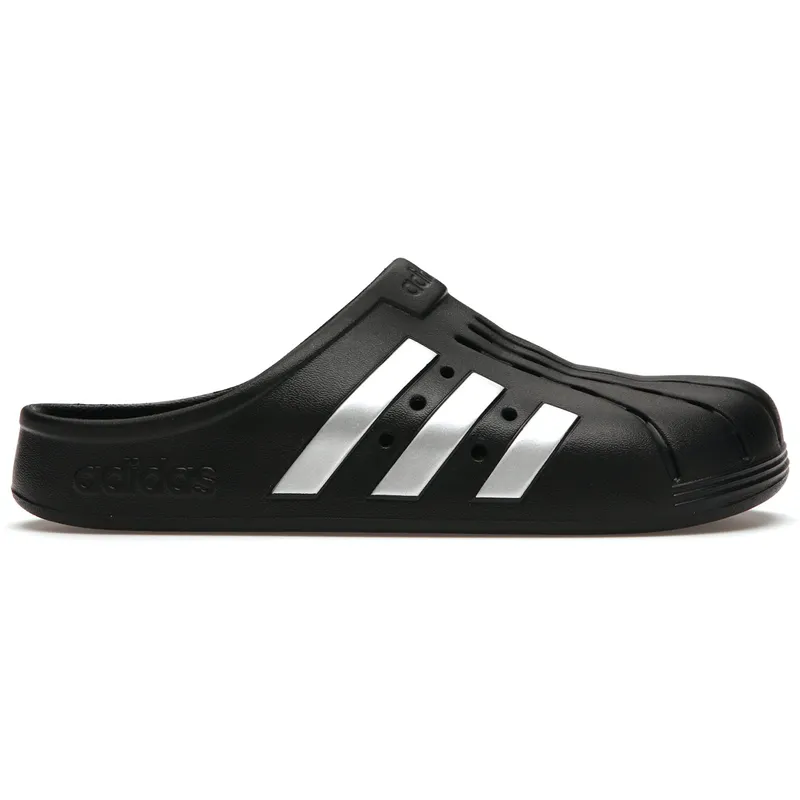 adidas Adilette Clog Black Silver (FY8969)