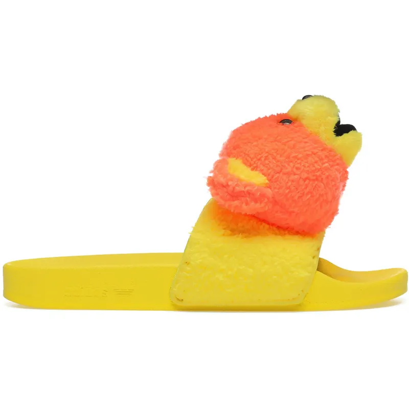 adidas JS Adilette Jeremy Scott Teddy Yellow (Q46582)