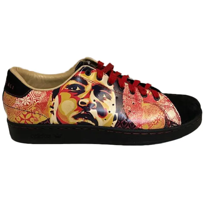 adidas Ali Classic II Gold Black Scarlet (677467)