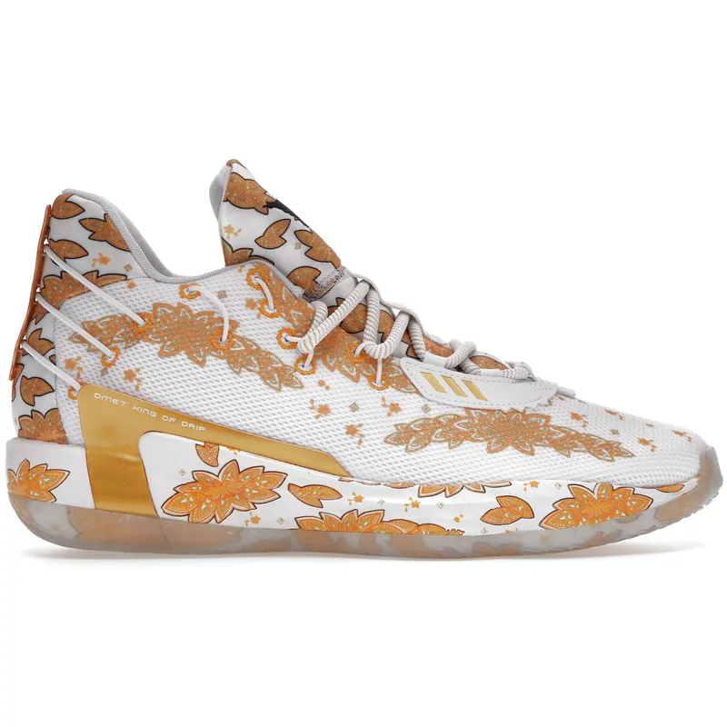 adidas Dame 7 Ric Flair White (FX6616/FY2802)