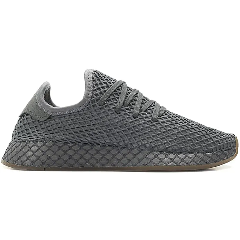 adidas Deerupt Grey Gum (Youth) (DA9609)