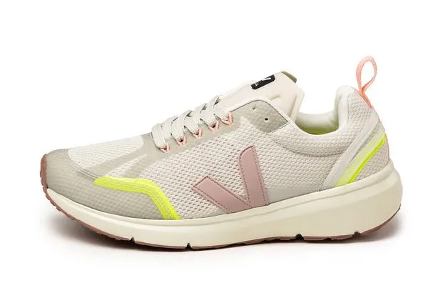 Veja Condor 2 Alveomesh Natural / Babe / Jaune Fluo (CL0102658B)