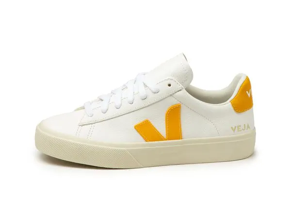 Veja Campo Chromefree Leather W Extra White / Ouro (CP0502799A)