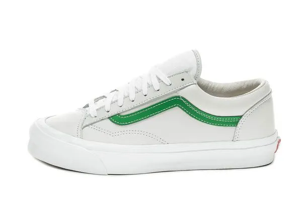 Vans Vault OG Style 36 LX “Leather” Green / True White (VN0A4BVE21C1)