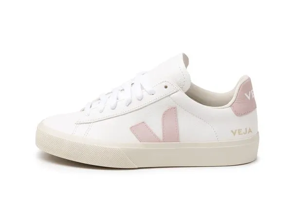 Veja Campo Chromefree Leather W Extra White / Petale (CP0502606A)