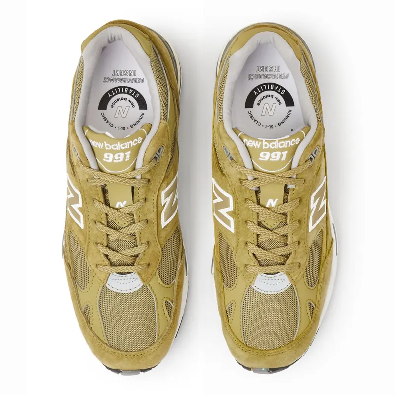 New Balance M991 Green Moss / Cloud Cream (M991GGW)