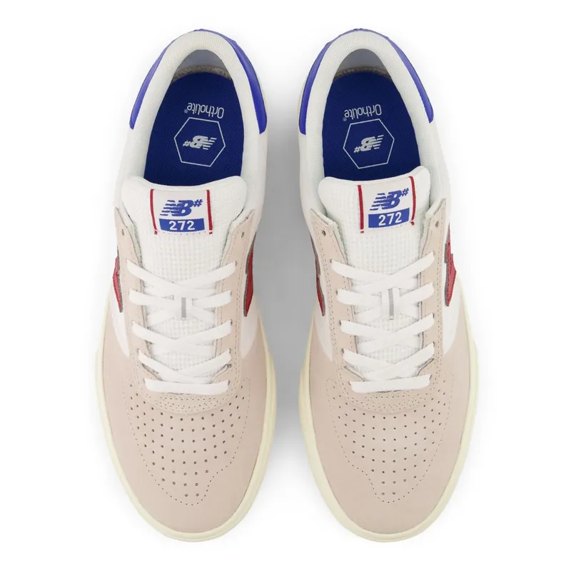 New Balance Numeric 272 BAB White / Red (NM272BAB)