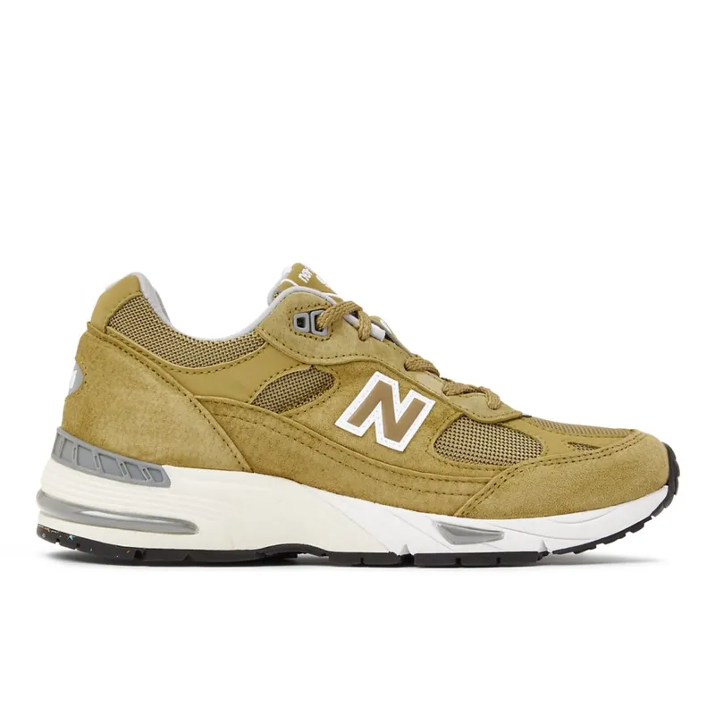 New Balance W991 Green Moss / Cloud Cream (W991GGW)