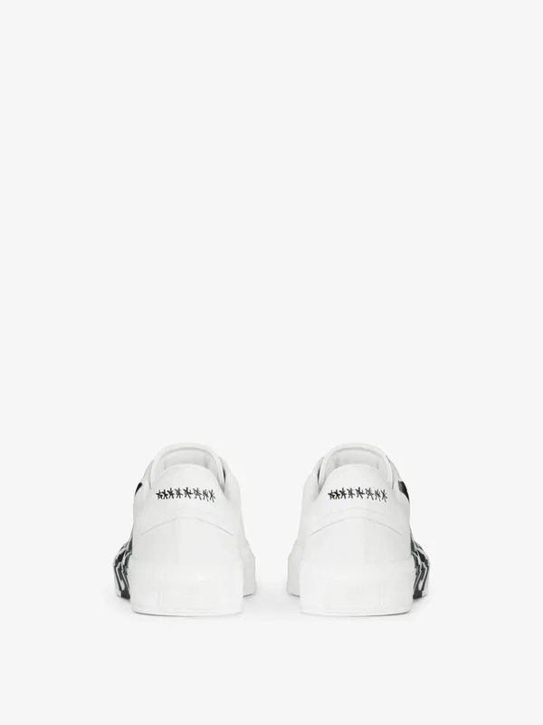 Givenchy Sneakers City sport in leather with tag effect 4G print (BH005VH13P-116)