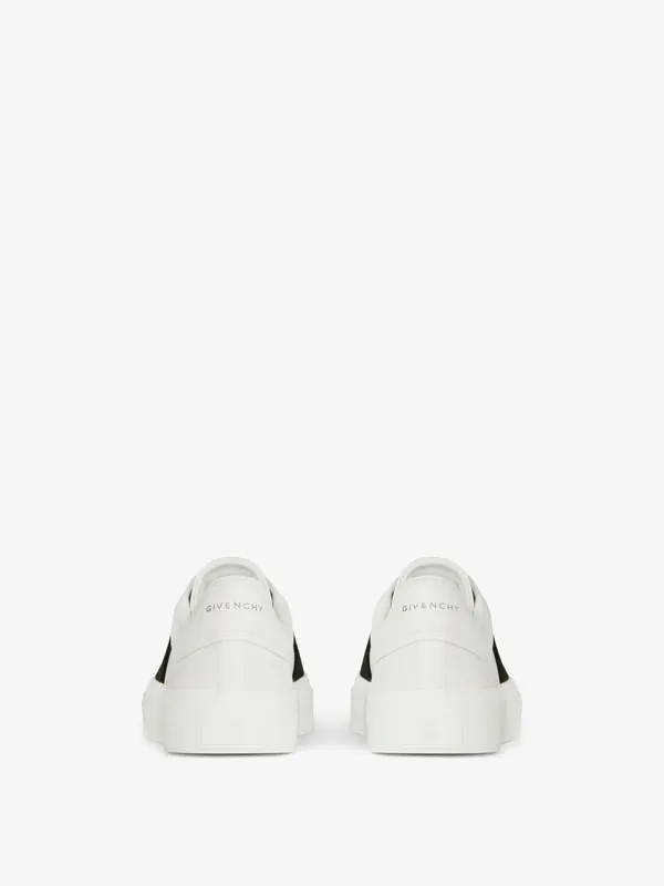 Givenchy Sneakers in leather with GIVENCHY webbing (BH005XH14X-116)