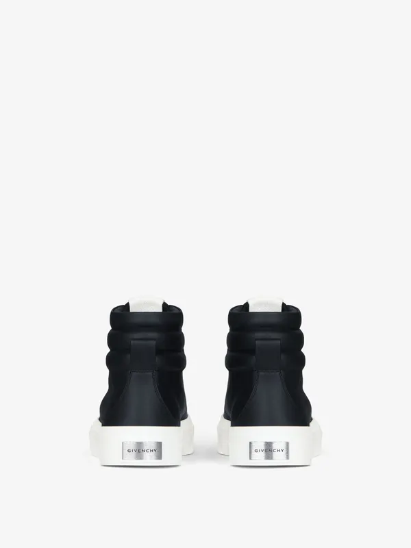 Givenchy City high-top sneakers in leather (BH006YH19J-001)