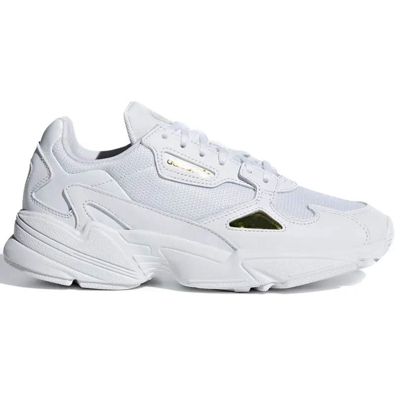 adidas Falcon Cloud White Gold Metallic (W) (EE8838)