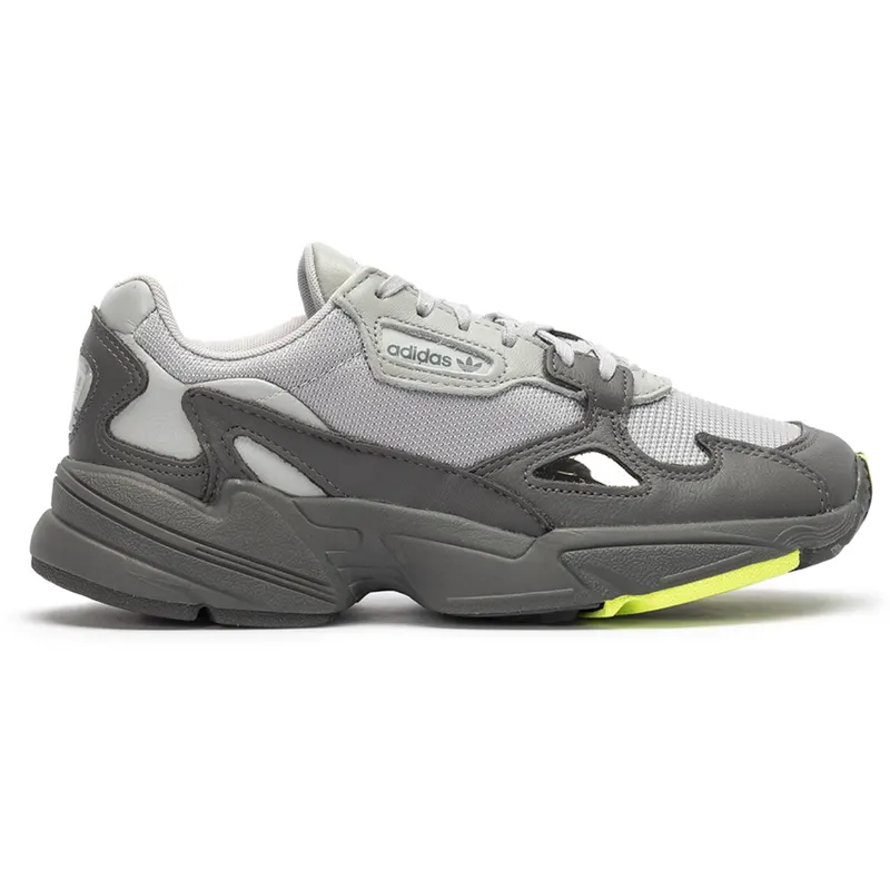 adidas Falcon Grey Four Grey Two Hi-Res Yellow (W) (EE5115)