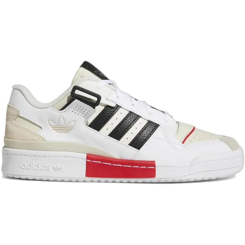 adidas Forum Exhibit Low White Vivid Red (GZ0937)