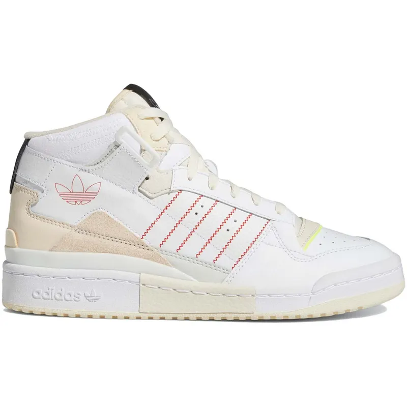 adidas Forum Exhibit Mid White Beige Red (GZ0946)