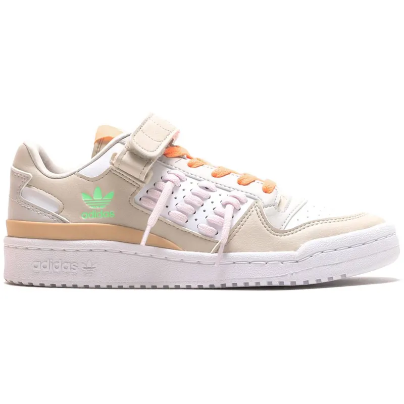 adidas Forum Lace Low White Orange Pink (W) (GY9525)
