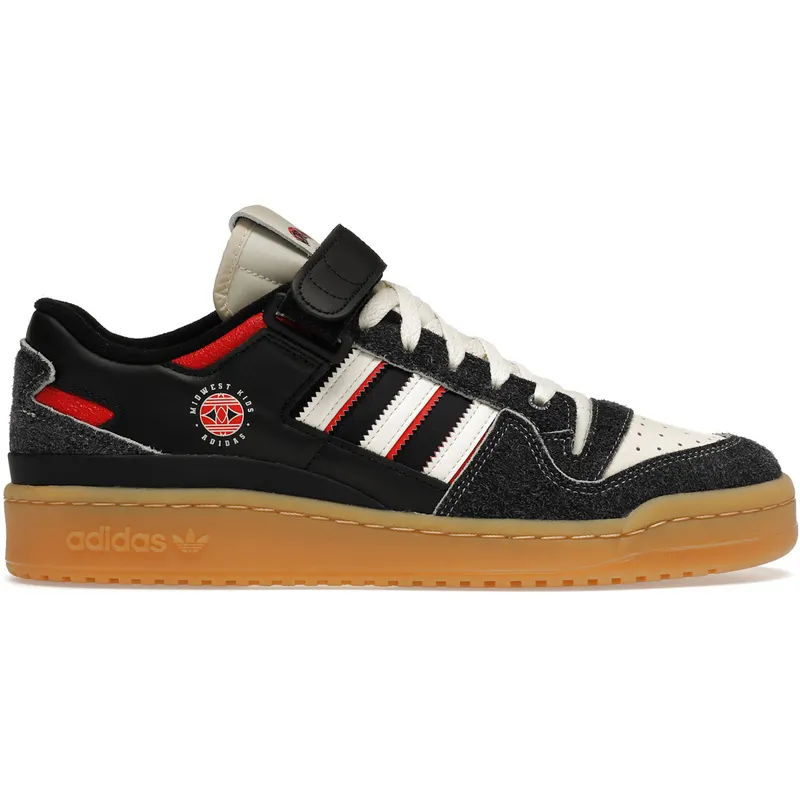 adidas Forum Low Midwest Kids Black Gum (GW0035)