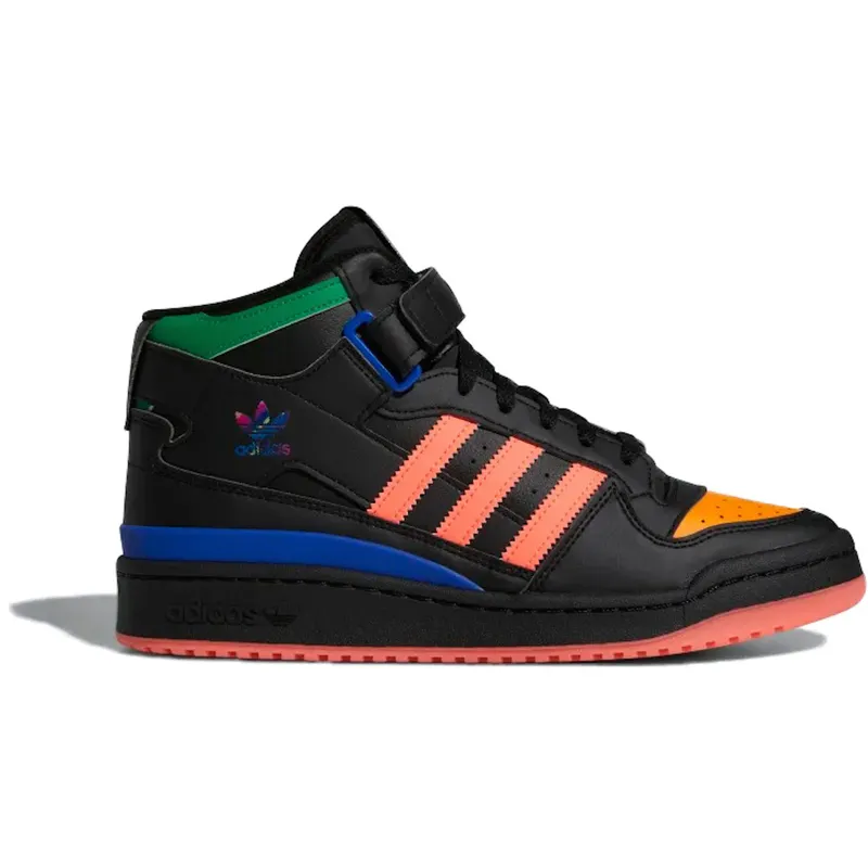 adidas Forum Mid Core Black Multicolor (GW1622)