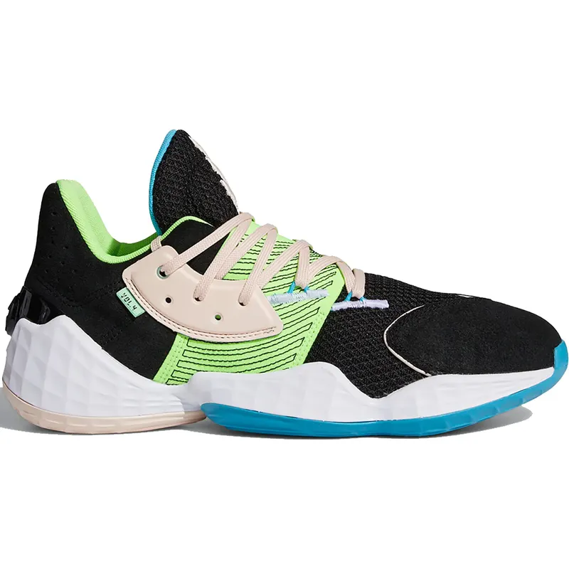 adidas Harden Vol. 4 Black Pink Green (FY0874)