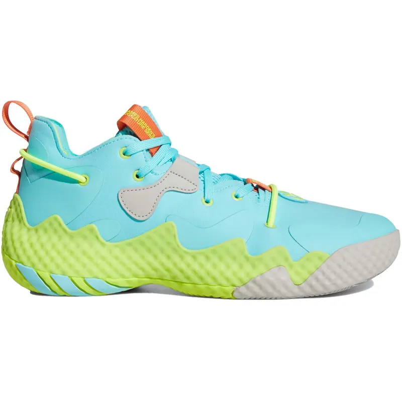 adidas Harden Vol. 6 Pulse Aqua Solar Yellow (GV8703)