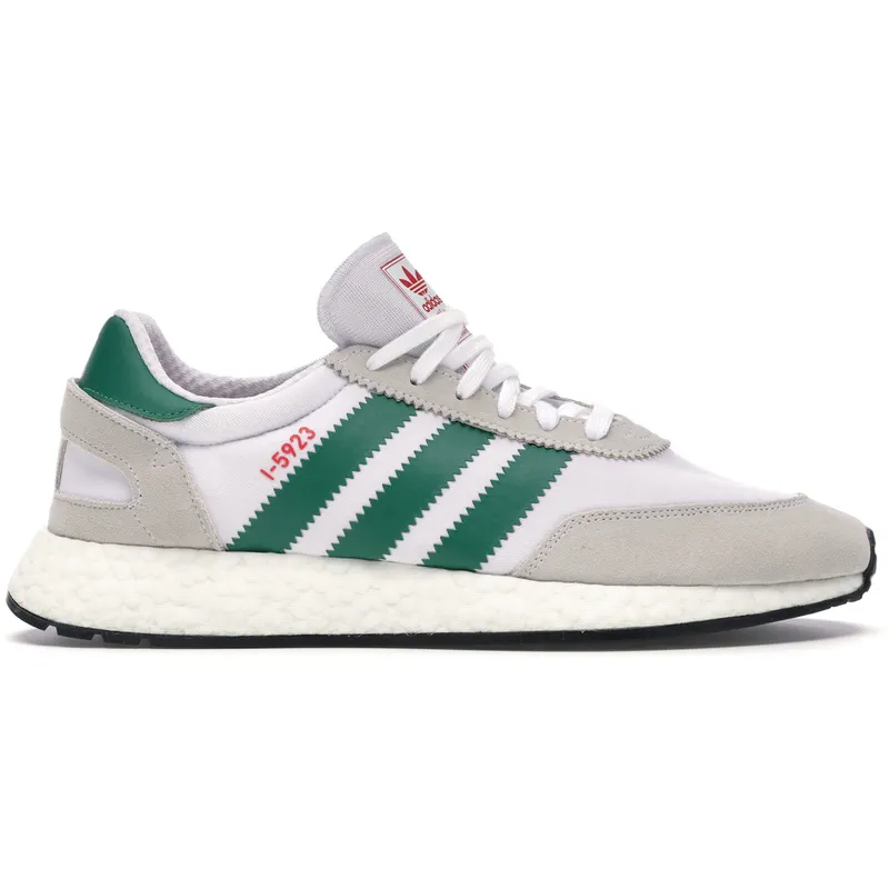 adidas I-5923 Cloud White Bold Green (D96818)