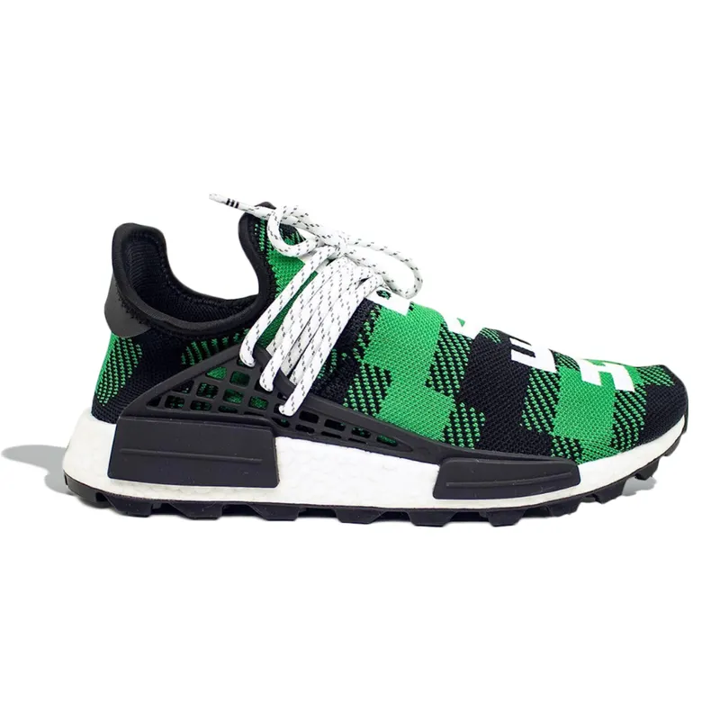 adidas NMD Hu Pharrell x BBC Green Plaid (EF7388)