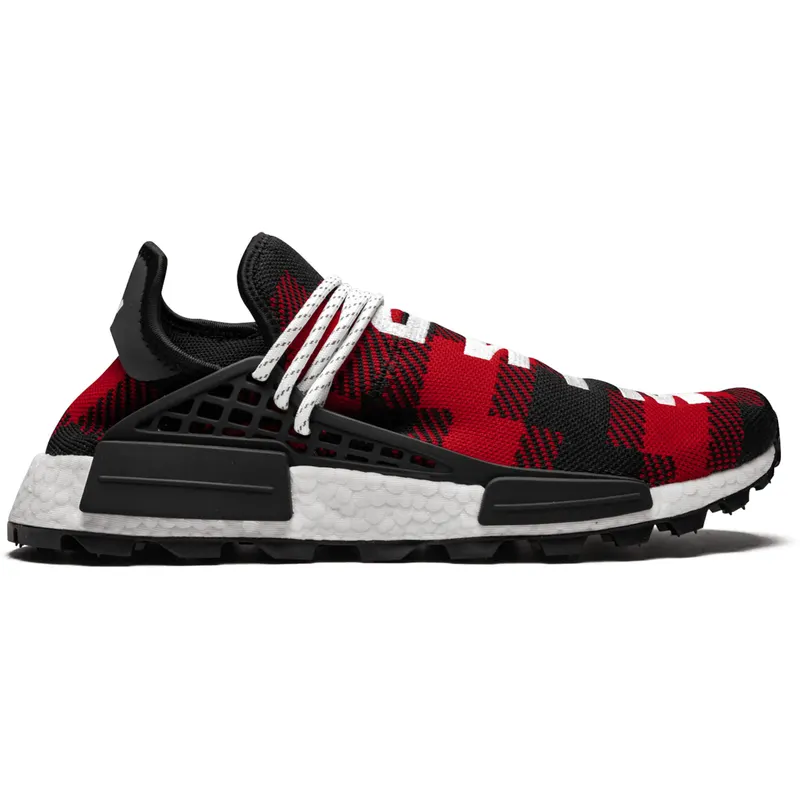 adidas NMD Hu Pharrell x BBC Red Plaid (F&F) (EF7389)