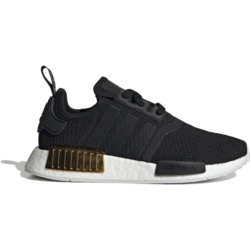 adidas NMD R1 Black Gold Metallic (W) (EG6702)
