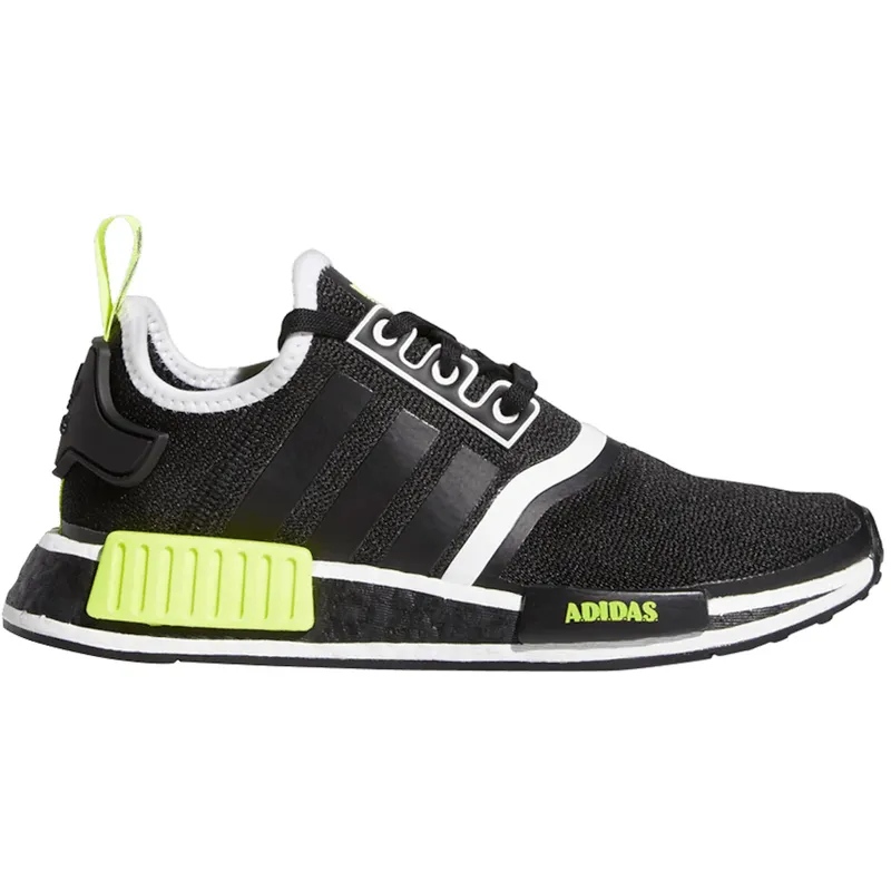 adidas NMD R1 Black Solar Yellow (GS) (GY5060)