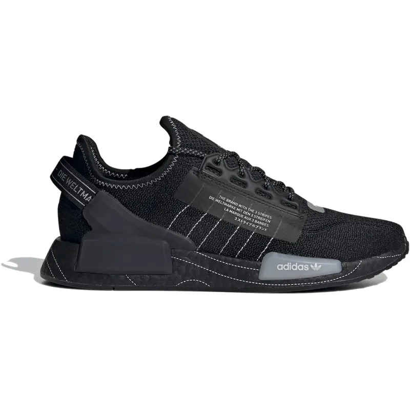 adidas NMD R1 Black White Stitch (GX0540)