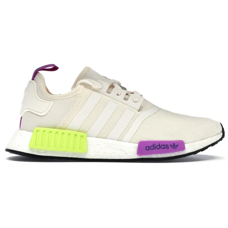 adidas NMD R1 Chalk White Semi Solar Yellow (D96626)