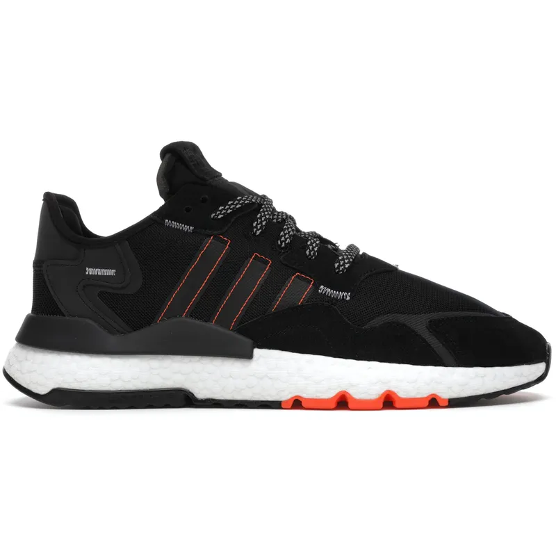 adidas Nite Jogger Core Black Solar Orange (FW0187)