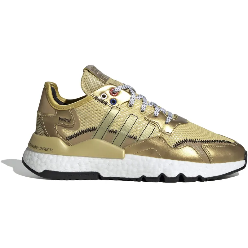 adidas Nite Jogger Gold Metallic (W) (EF5427)